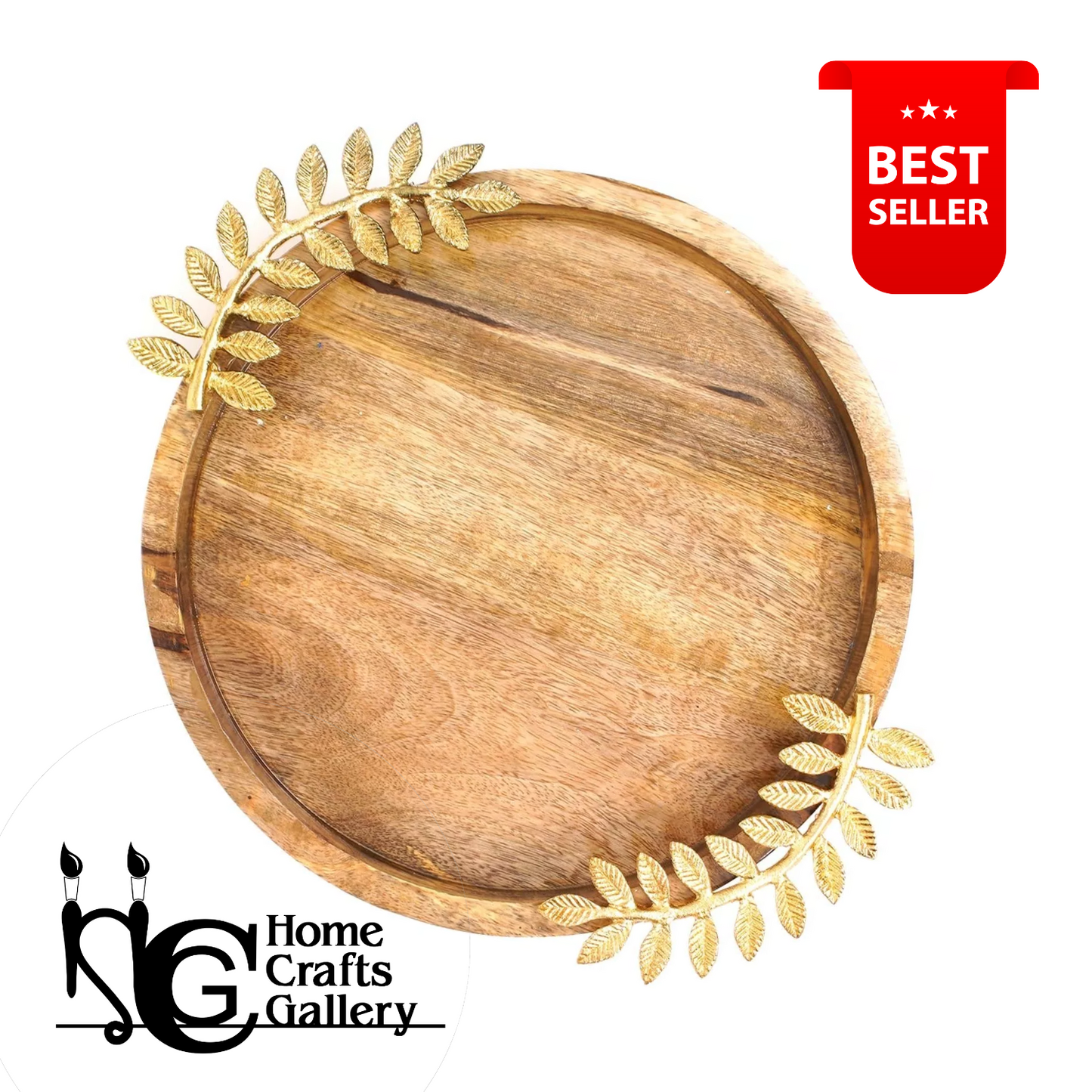 Decorative Wooden Tray for Home use